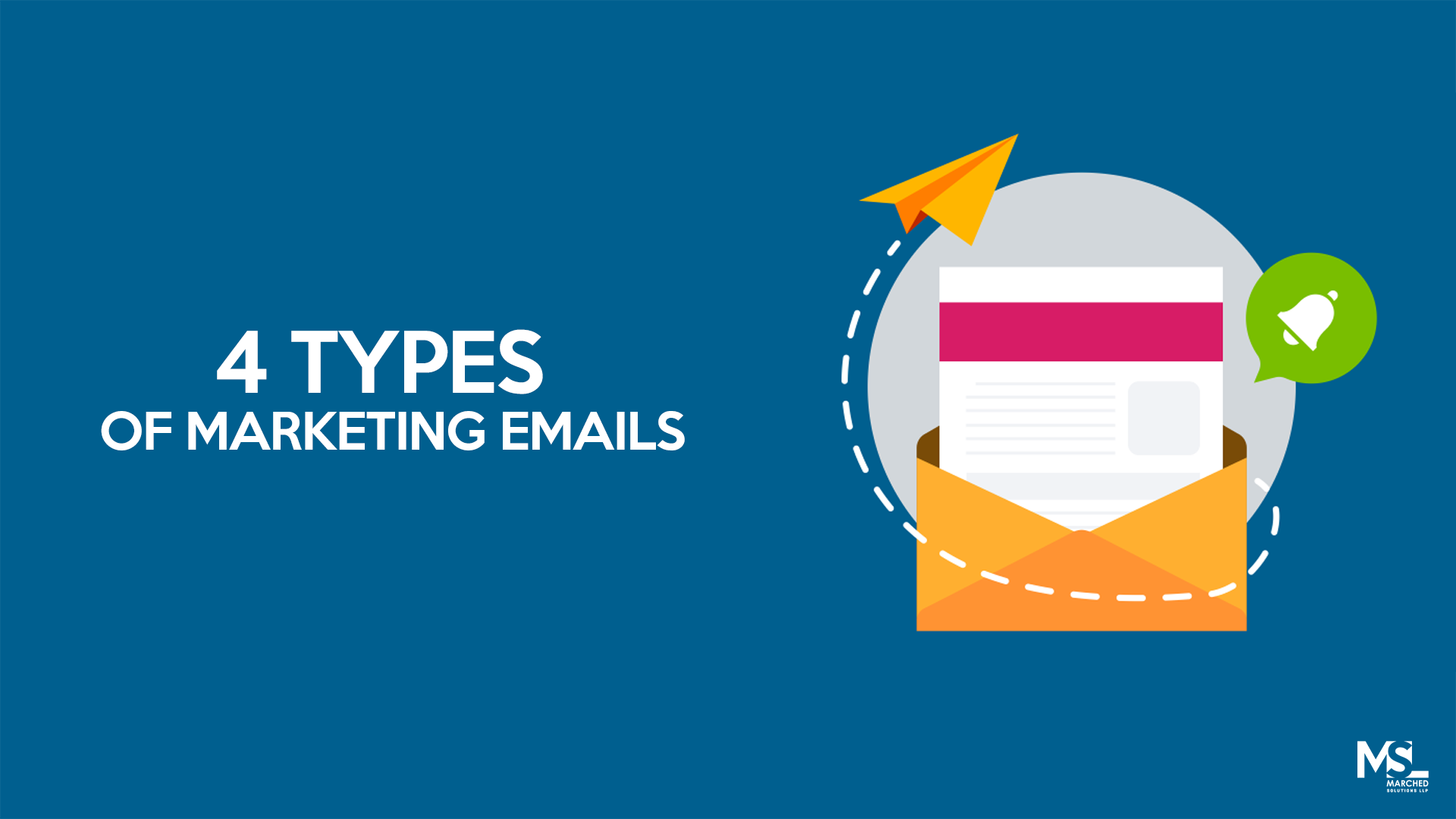 What Are The 4 Types Of Marketing Emails? - Marched Solutions